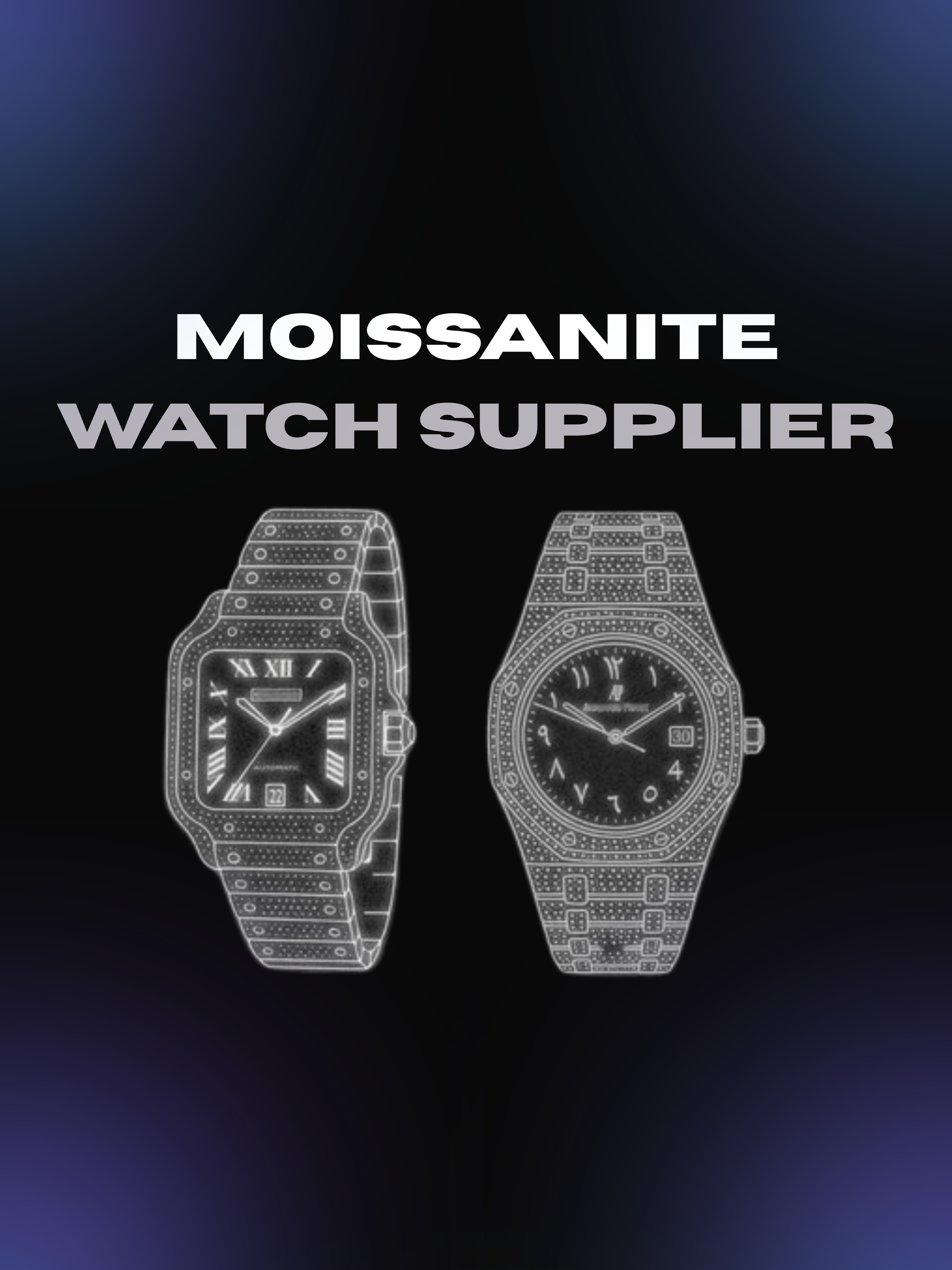 BEST MOISSANITE WATCH SUPPLIER